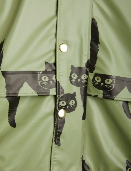 MINI RODINI Regenjacke Catz - grün